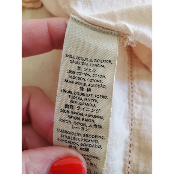 Free People S Mesa Embroidered Cut-Out Midi Dress Beaded Tassels Bohemian Boho - Picture 10 of 16